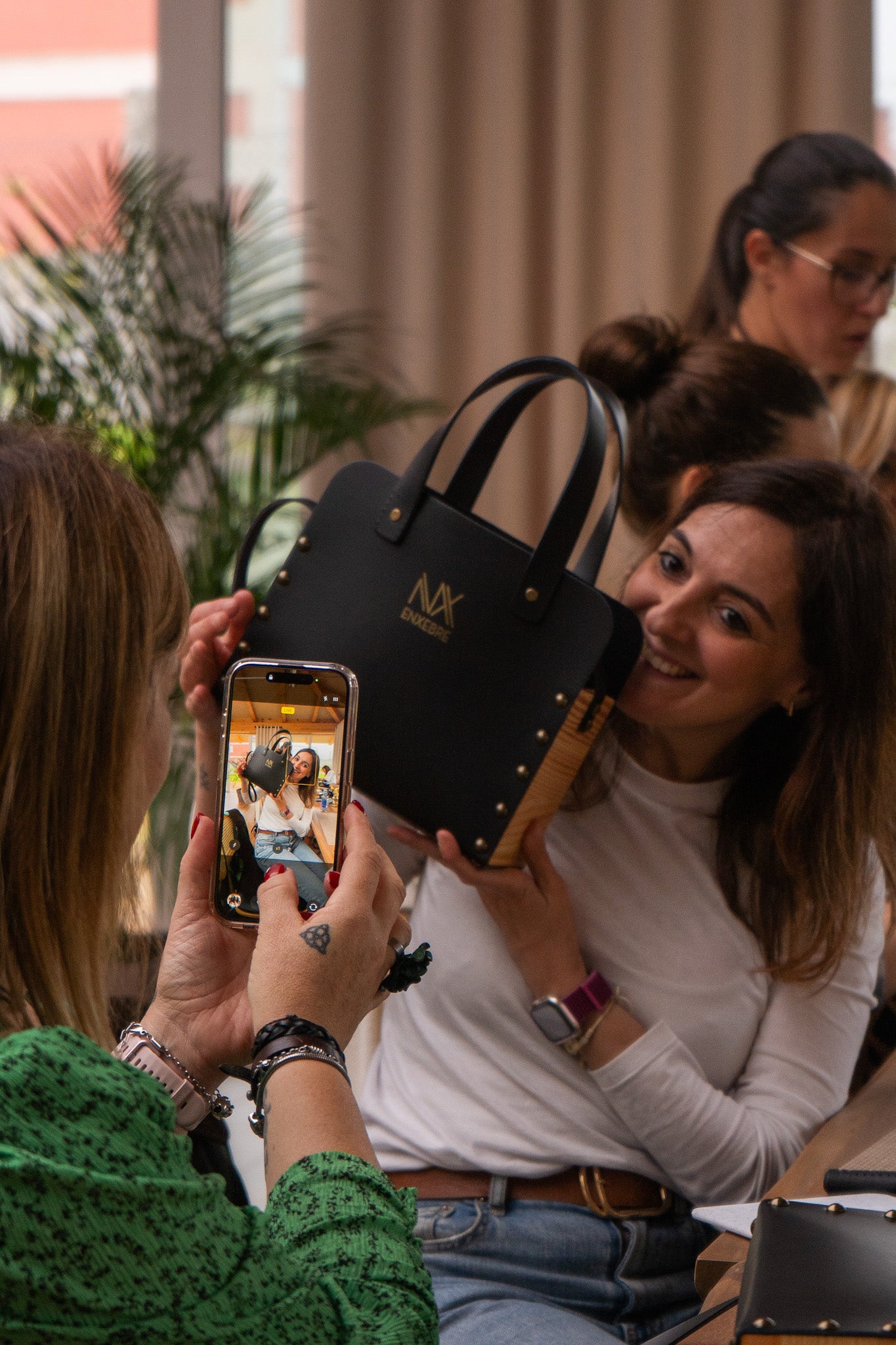 Taller de bolso sin costuras